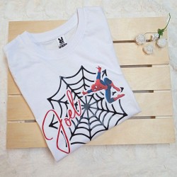 Camiseta Spiderman personalizada