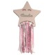 Atrapasueños Estrella rosa personalizada