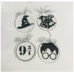 Pack de esferas de metacrilato Harry Potter